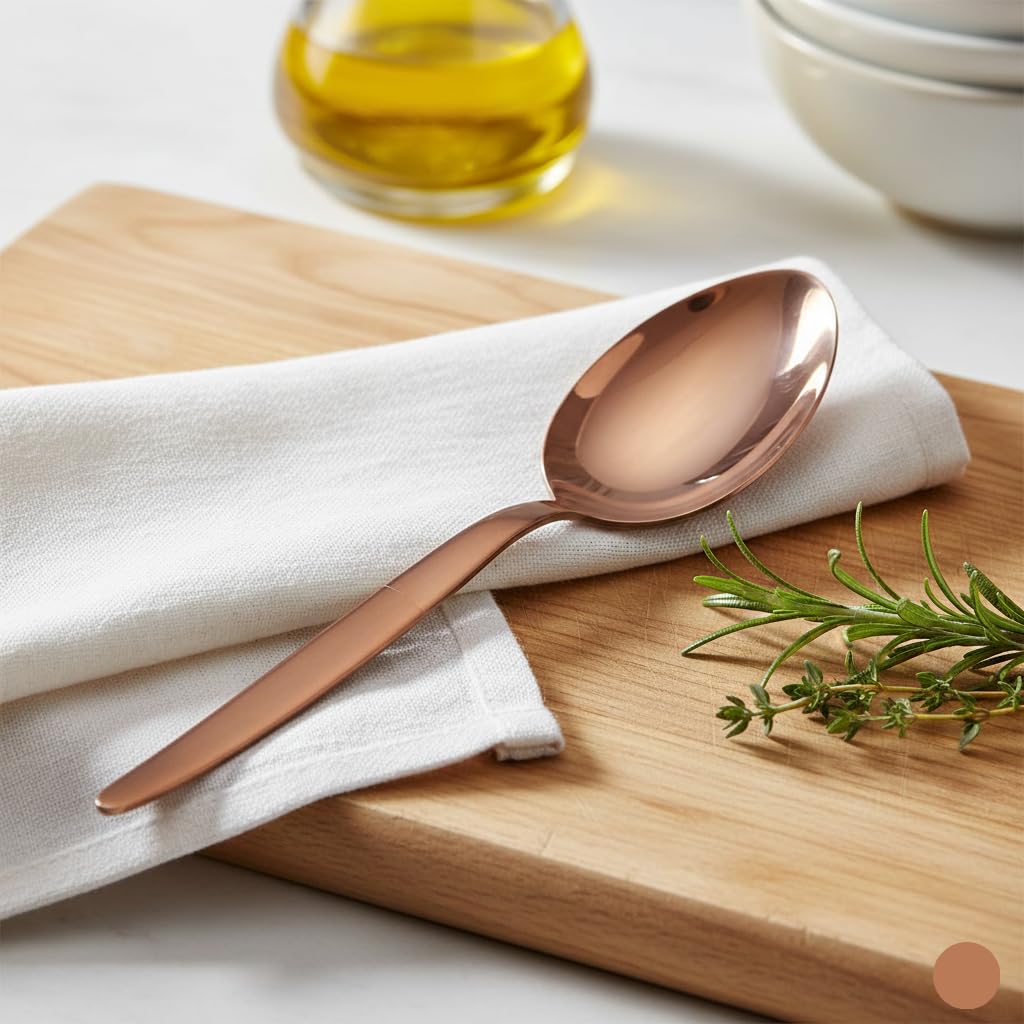 Amazon.co.jp: BNAZIND Chef Kunz スプーン ローズゴールド | チタン